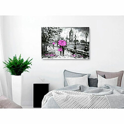 Paris Prix Tableau Imprimé Walk in London Wide Pink 60 x 90 cm