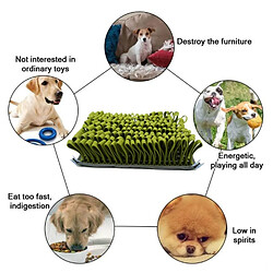 Universal Tapis de tabac pour chiens de compagnie Tapis d'entraînement de nez Tapis d'odorat Bol d'alimentation lent Distributeur de nourriture Tapis Jouets non glissants pour soulager la contrainte pas cher