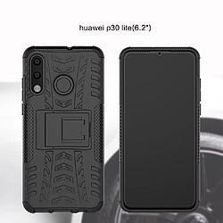 Wewoo Housse Étui Coque antichoc TPU + PC pour Huawei P30 Lite / Nova 4eavec support Violet pas cher