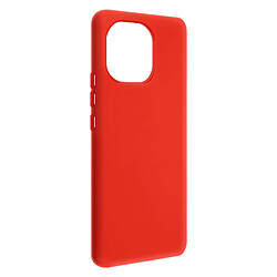 Avizar Coque Xiaomi Mi 11 5G Silicone Semi-rigide Finition Soft Touch Fine Rouge