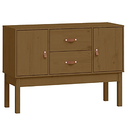 Maison Chic Buffet,Meuble de Rangement,commode pour salon,Cuisine Marron miel 110x40x78 cm Bois massif de pin -MN76034