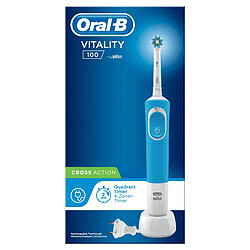 Acheter Oral-B Vitality 100 Blue Cross Action Brosse À Dents Électrique Par Braun