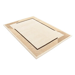 Vidal Tapis de laine 188x132 beige Darya