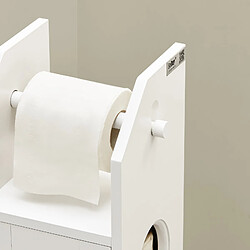 Acheter SoBuy BZR49-W Support Papier Toilette Armoire Porte-Papier Toilette Porte Brosse WC