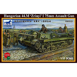 Bronco Models Maquette Char Hungarian 44,m Zrinyi I 75mm Assault Gun 44