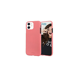 JAYM - Coque Silicone Soft Feeling Rose pour Apple iPhone 13 Pro Max ? Finition Silicone ? Toucher Ultra Doux