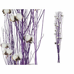 Gift Decor Bouquets Coton Violet 10 x 100 x 18 cm (18 Unités)