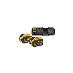 Pack de 2 batteries XR Flexvolt Dewalt DCB132X2 18 54 V 9 3 Ah chargeur double