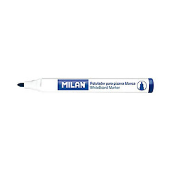 Feutres Milan Tableau blanc 12 Unités Bleu PVC