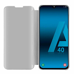 Cadorabo Coque Samsung Galaxy A40 Etui en Argent