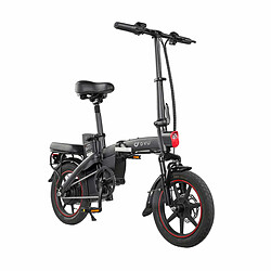 Avis Vélo Électrique Pliant DYU A5 14 Pouces 25km/h - Moteur 350W Batterie 48V7.5Ah Freins à Disque - Noir