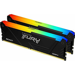 Acheter Kingston FURY Beast RGB 16GB 3733MT/s DDR4 CL19 DIMM (Kit of 2) Computer Memory KF437C19BB2AK2/16