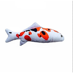 Universal Forme de poisson drôle Soft Pluxé - jouet interactif en peluche de simulation (trois couleurs carpe - 16 cm)