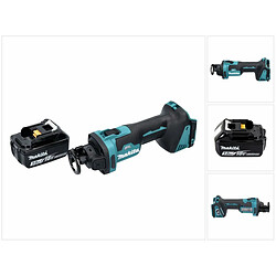 Makita DCO181F1 Affleureuse plaque de plâtre sans fil 32000tr/min 18V Brushless + 1x Batterie 3.0Ah - sans chargeur