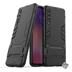 Htdmobiles Coque rigide anti choc pour Xiaomi Mi 9 + film ecran - NOIR