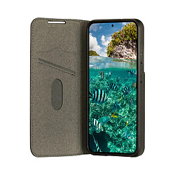 DBRAMANTE1928 Étui Folio pour Samsung Galaxy S23 5G Modèle Oslo en Cuir avec Porte-Cartes Noir