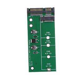 Acheter SATA vers M.2 NGFF SSD Convertisseur Adaptateur Carte M.2 vers SATA 3 III Connector Module Accessoire