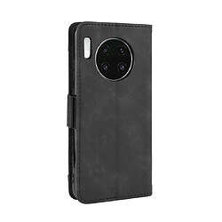 Acheter Wewoo Housse Coque Étui en cuir à Motif peau de veau de style portefeuille pour Huawei Mate 30avec fente carte séparée noir