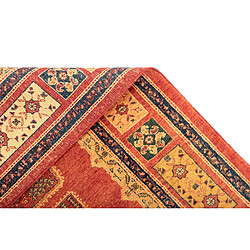 Avis Vidal Tapis de laine 148x112 rouge Kashkuli