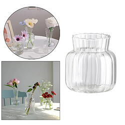 Verre de cristal fleur vase transparent vases pas cher