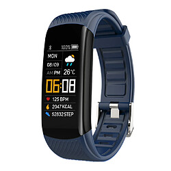 INF Bracelet d'activité / Bracelet fitness / Cardiofréquencemètre DarkBlue