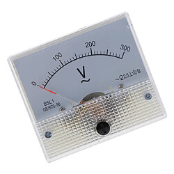 Acheter Jauge De Compteur De Tension 0-300V De Pointeur Analogique 85L1 AC Voltmeter