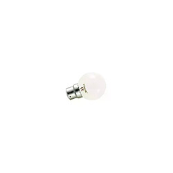 Ampoule LED B22 1W Équivalent 9W G45 - Blanc Chaud 3000K 