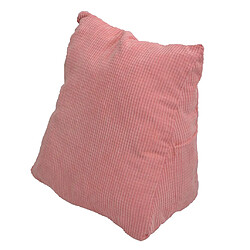 Avis Canapé-lit Triangle Coussin Coussin Oreiller de lecture pour le bureau à domicile Rose