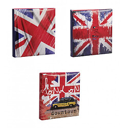 Ac-Deco Lot de 3 Albums photos - 22,5 x 25 cm - ERICA "London"