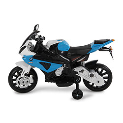 BMW Moto électrique pour enfant 12V bleue S1000RR FAST AND BABY