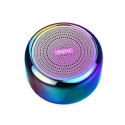 Universal Haut-parleur Bluetooth sans fil Super bass portable subwoofer 3D stéréo stresepakers (Aurora)