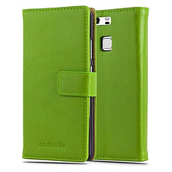 Cadorabo Coque Huawei P9 Etui en Vert