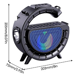Avis Yonis Enceinte Bluetooth Solaire Avec Lumière