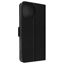 Avizar Housse iPhone 14 Pro Clapet Portefeuille Fonction Support Vidéo Noir