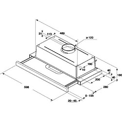 Avis Whirlpool Hotte tiroir AKR7491IX