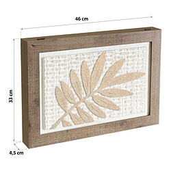 Boîte Décorative Versa Bois MDF (4,5 x 33 x 46 cm)