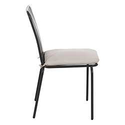 Avis BigBuy Home Chaise de Salle à Manger Anthracite 56 x 57 x 87 cm