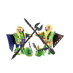 Playmobil® Dragons - Kranedur et Kognedur en combinaison de vol