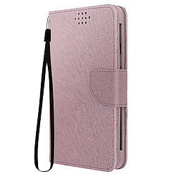 Avizar Etui universel Smartphone 152 x 76 mm Porte-cartes Fancy Style rose champagne