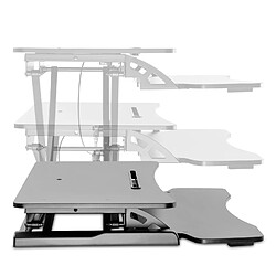 V7 Poste de travail pour bureau essentiel assis/debout