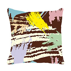 Alter Coussin avec impression numérique, 100% Made in Italy, Coussin de canapé décoratif, amovible et lavable, modèle Radicofani, 40x40x5 cm