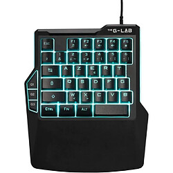 Clavier Gamer - THE G-LAB - KEYZ THORIUM - MINI CLAVIER- Filaire - Noir