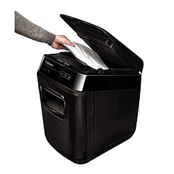 Fellowes AutoMax 200C Destructeur automatique de papier à particules - Alimentation automatique 200 feuilles - Fente manuelle 10 feuilles - 32L