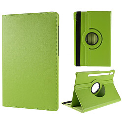 Etui en PU avec support vert pour votre Samsung Galaxy Tab S8