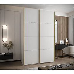 Abiks Meble Armoire à portes battantes Lux 1 245,5/150/64 2 portes