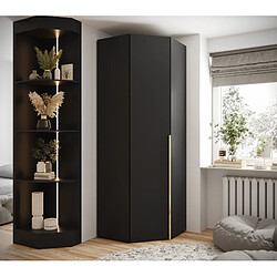 Abiks Meble Armoire Inova 1 236,7/81,7/81,7 (nero/d’oro)