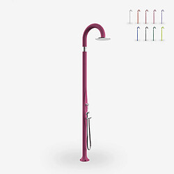 Douche extérieure de jardin avec mitigeur Arkema Design Funny Yin T345, Couleur: Fucsia