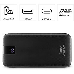 SANAG Pd 20 - Batterie Externe 20 W [Power Bank 20 000Mah] [Batterie Portable Pd 3.0 & Qc 3.0], Usb C, Compatible Avec Les Iphones Samsung Et Bien Plus - Gris Anthracite pas cher