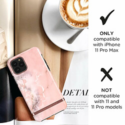 Avis RICHMOND & FINCH Coque de Téléphone Conçu pour iPhone 11 Pro Max Coque, Marbre Rose Coque, étuis Testés Contre Les Chutes, Bords Surélevés Antichoc, Housse De Protection