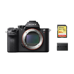 SONY A7R II Body + 64GB SD card + NP-FW50 Battery